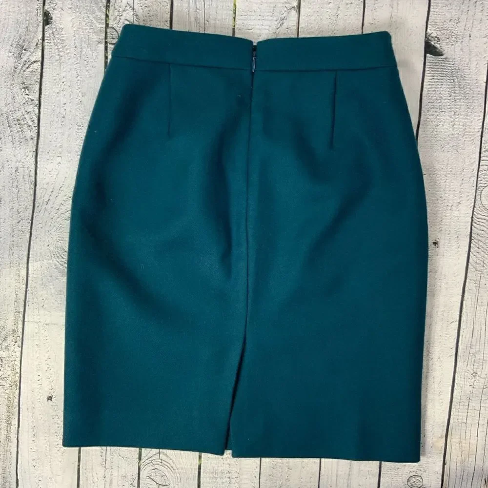 J. CREW Wool Pencil Skirt